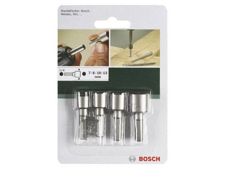 Jeu de douilles DIY Bosch 4 pièces 1/4\ (