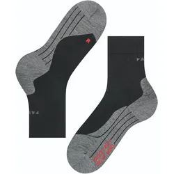 Falke, Herren, Sportsocken, RU4 Wool (42 - 43), Schwarz, Grau