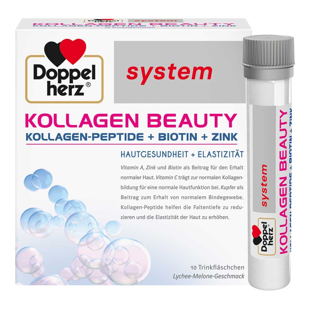 Queisser Pharma GmbH & Co. KG Doppelherz Kollagen Beauty system Trinkfläschchen 15661150