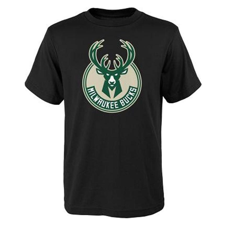 Outerstuff Nba Primary Logo Ss Tee Milwaukee Bucks Bs8 (S) (Outerstuff)