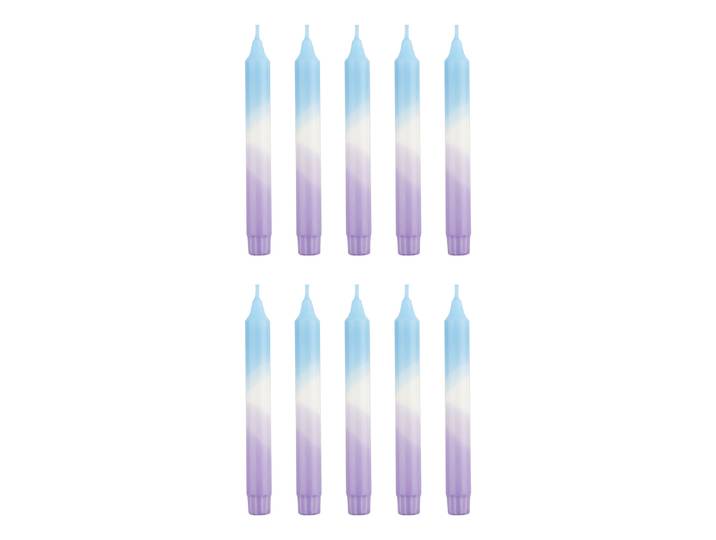 Bougies DIP-DYE - Lot de 10 20cm Lilas