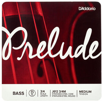 Daddario J612-3/4M Prelude Bass D med.