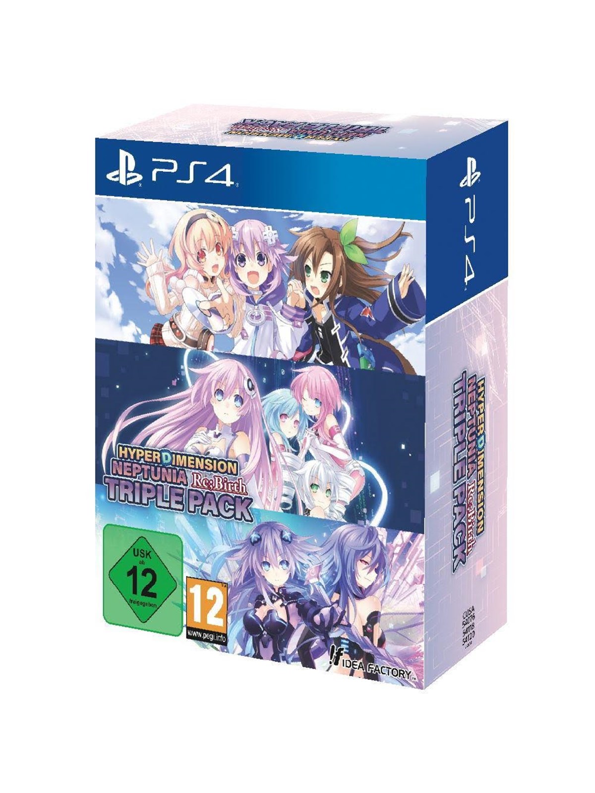 Hyperdimension Neptunia ReBirth (Triple Pack) - Sony PlayStation 4 - RPG - PEGI 12