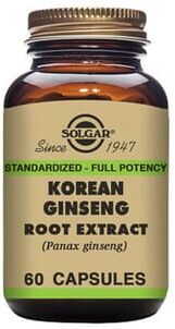 Solgar Extracto De Ginseng Coreano 60 VCaps