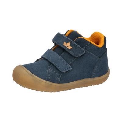 Lauflernschuh LICO "Lauflernschuh Kalani", Kinder, Gr. 20, Textil, blau, Veloursleder, Schuhe Lauflernschuh
