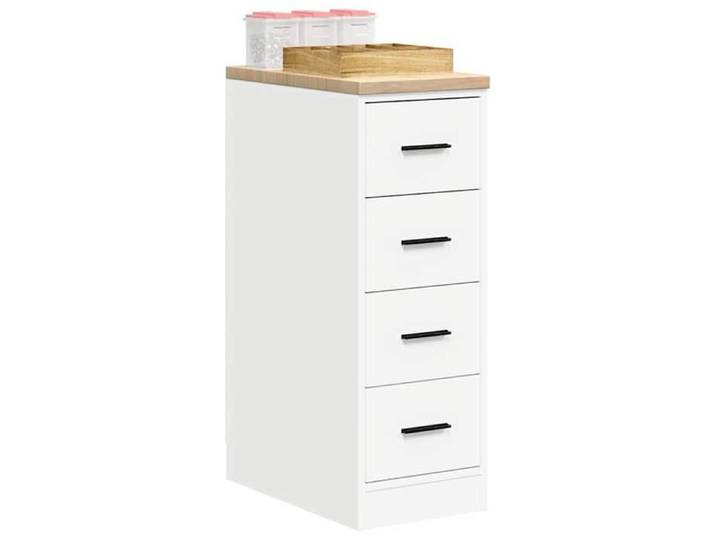 Armoire de rangement de garage blanc 30x51x85 cm bois de pin armoire armoire à outils armoire basse armoire de 860580