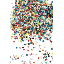 Konfetti, 200g, bunt