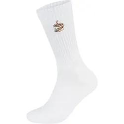 FLIP SOX Tennissocke mit Motiv, Größe 35/38 in Braun Braun