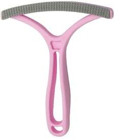 Everyday Crate 3 Piece Reusable Pet Hair Remover Scraper Set For Carpet, Sofa & Clothing Cleaning pink