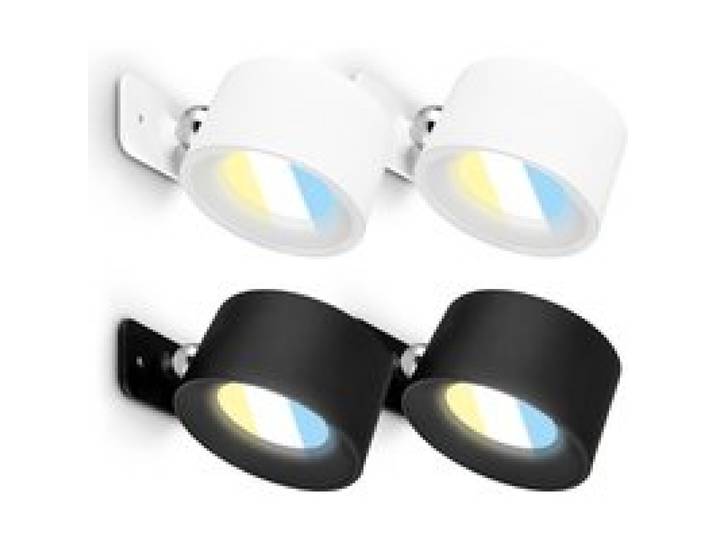 BRILONER Lot de 2 appliques murales sans fil