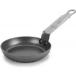 Lacor Blinis Bratpfanne 12cm Gusseisen antihaftbeschichtet, Pfanne + Kochtopf, Grau