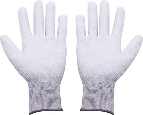 Quadrios ESD-Handschuh Kleider-Größe: L Polyamid, Polyurethan