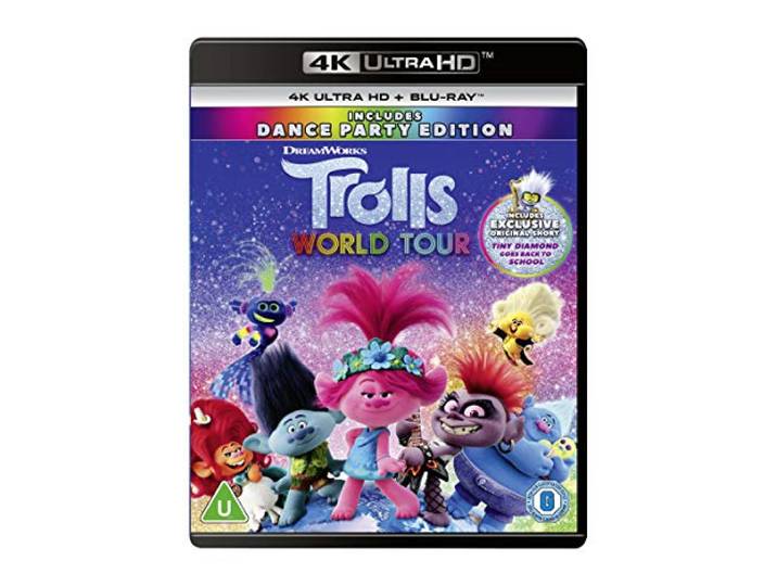 Trolls World Tour 4K [Blu-Ray] [Region Free] (English audio. English subtitles)