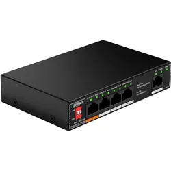 Dahua Technology DH-SF1005P Netzwerk Switch 1800 MBit/s (5 Ports), Netzwerk Switch, Schwarz