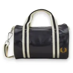 Fred Perry für Herren. L9256 Klassische Sporttasche im Miniformat schwarz (OSFA), Lässig, Polyester