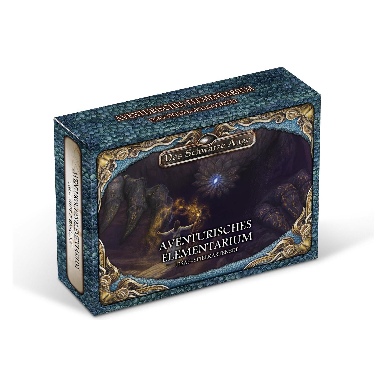 Ulisses Spiele DSA5 - Spielkartenset Aventurisches Elementarium (Deutsch) (US25856)