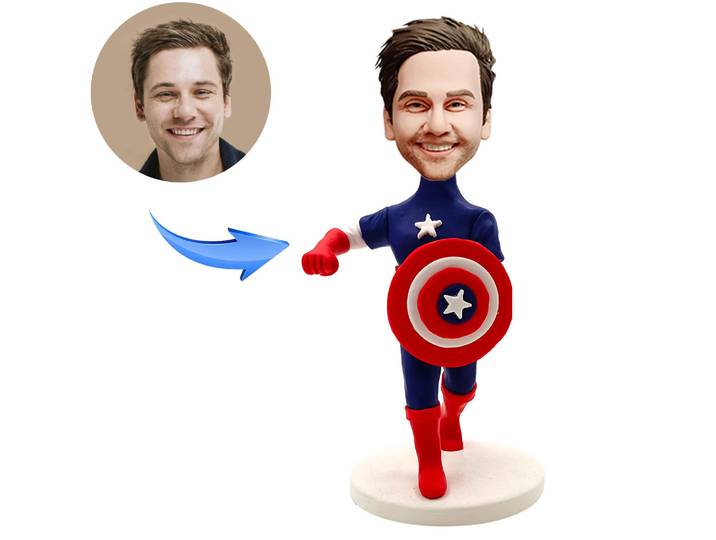 Bobbleheads Personnalisés avec Chiffres Personnalisés, Personnalisez Votre Préféré Rick Bobblehead, Meilleur Cadeau d'Anniversaire pour Petit Ami, Mari