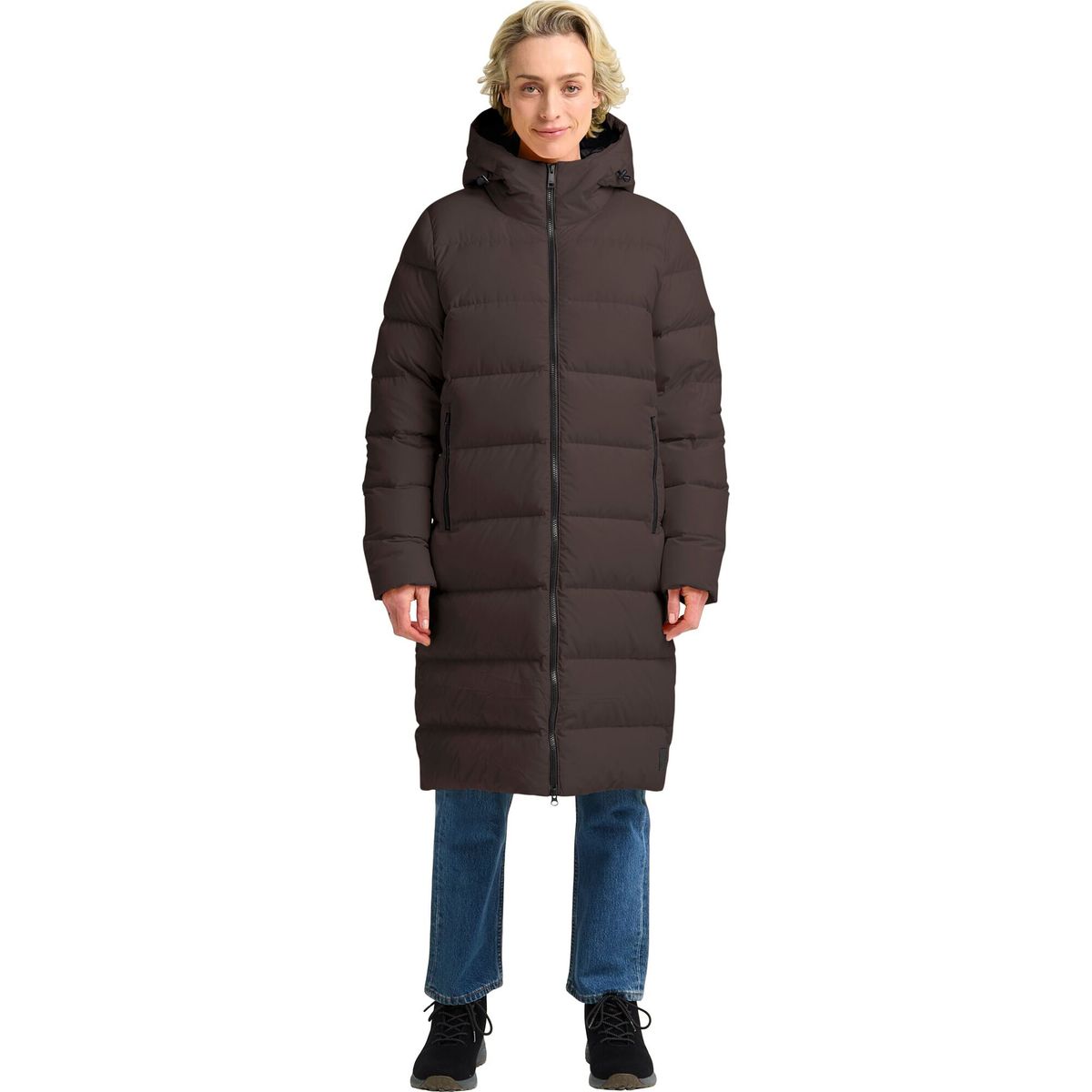 Jack Wolfskin Frozen Palace Coat W RDS peat (D0108) XS 1204133_D0108_A04