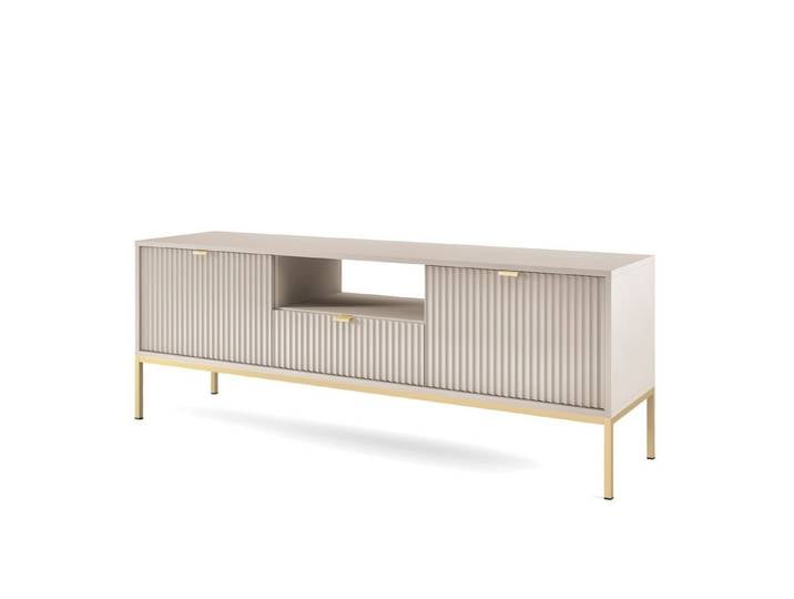 yourhouse24 TV-Schrank TV-Lowboard NOVA mit Riffelfront