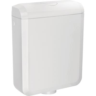 Spülkasten CORNAT "LEDA NEW", weiß, B:35,5cm T:15cm, Kunststoff, Spülkästen, mit 3 Anschlussmöglichkeiten