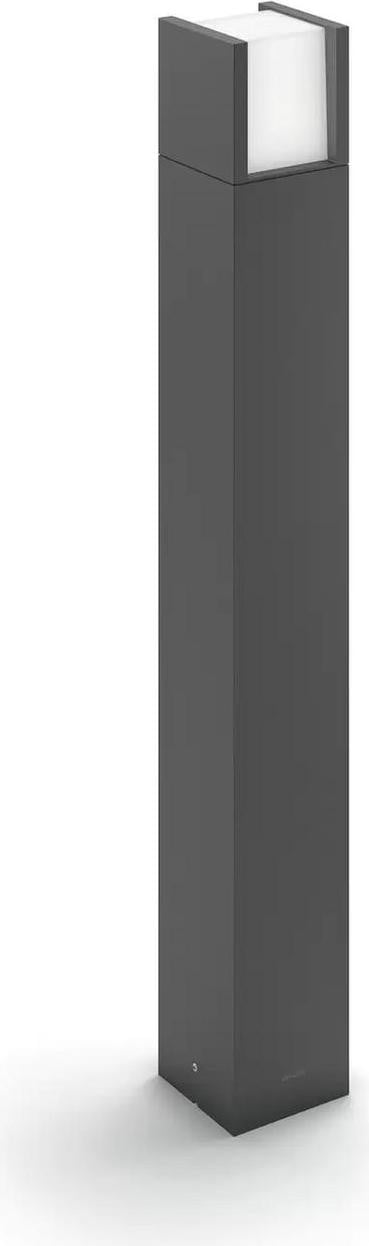 Philips Arbour LED staande buitenlamp, Anthraciet, Metaal, IP44
