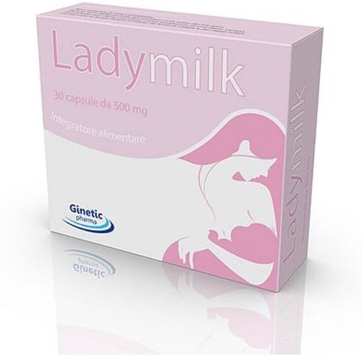 GINETIC PHARMA Sas LADYMILK 30 Cps 500mg