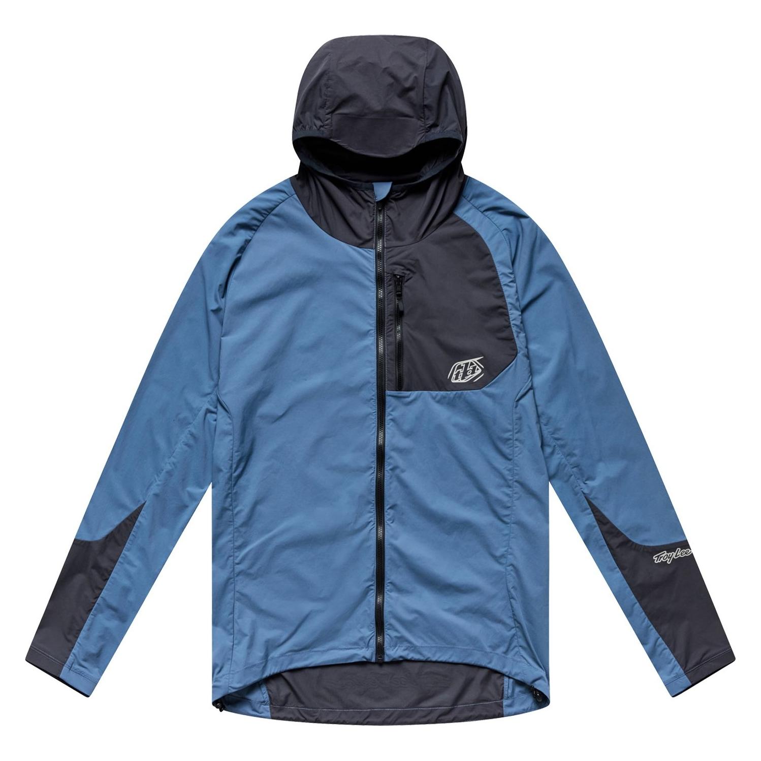 Troy Lee Designs Drift Windbreaker Jacket, Mono, slate, S (S) (74644466)
