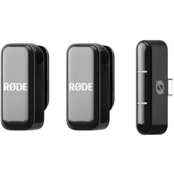 Wireless Micro schwarz USB-C Drahtlos Mikrofonsystem