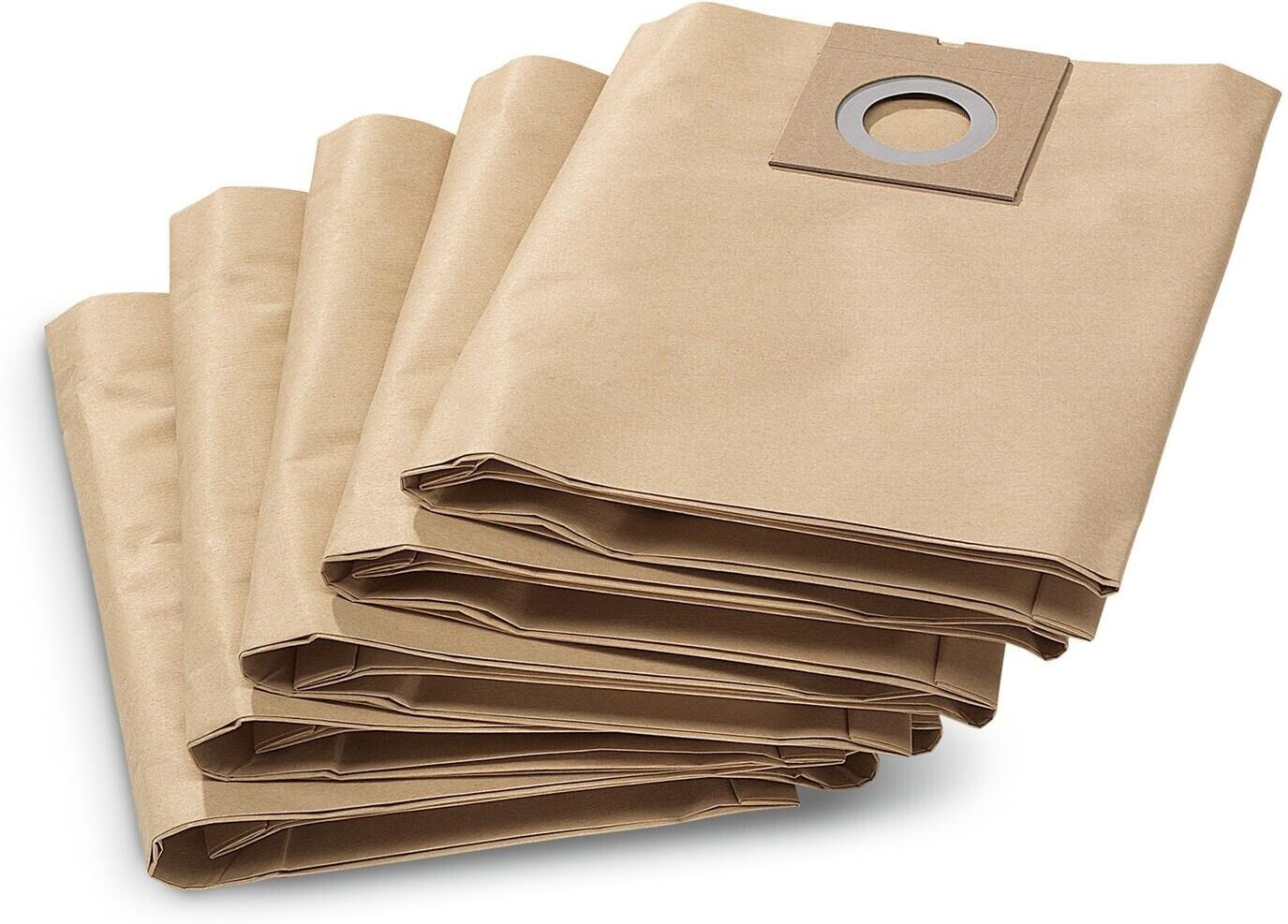 Kärcher Ersatzfilter "M, 5 Stück", beige (weiß, neutral), 5 Stk., Filterkartuschen, Ersatzfilter weiß, neutral 5 Stk.