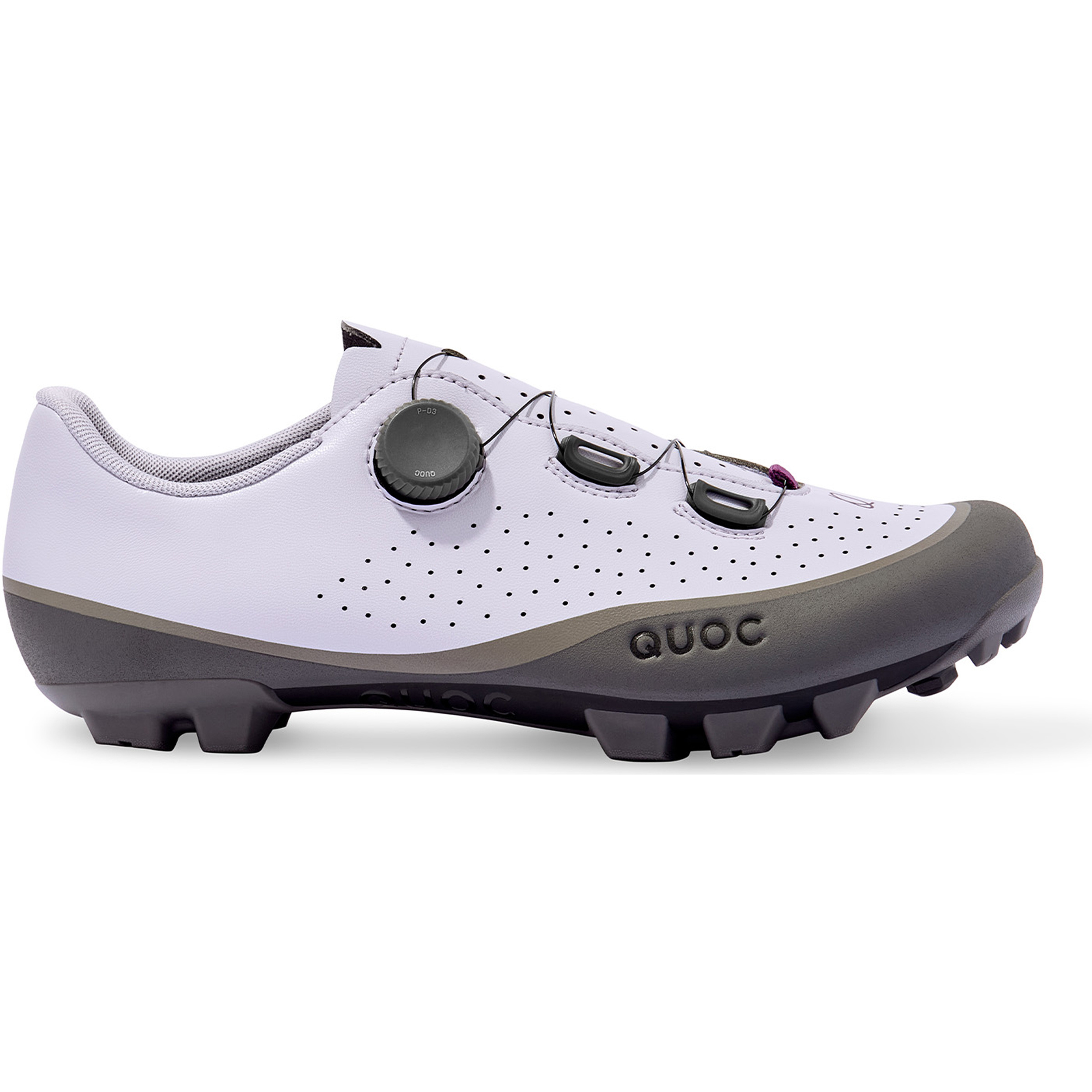 Quoc Grand Tourer III Gravel Radschuhe Fahrradschuhe lila Größe 40 Gravel Widerstandsfähig