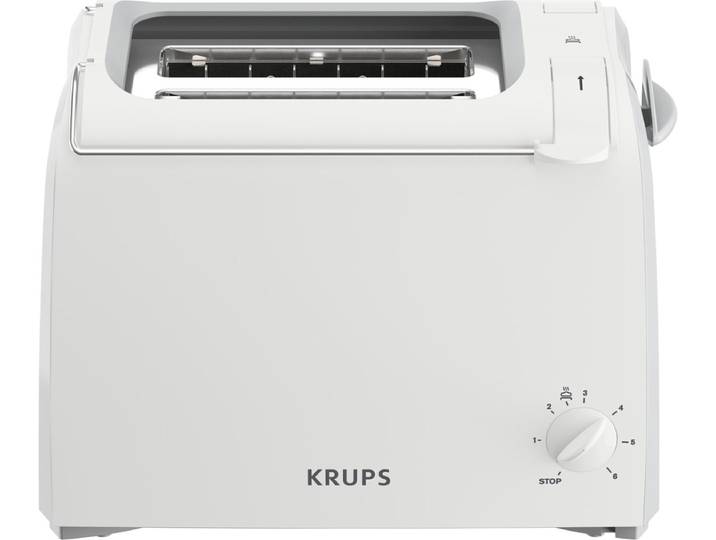 Krups Proaroma KH151110 broodrooster 2 snede(n) 850 W Wit