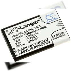 Powery Akku für Schnurlos-Telefon AVM Fritz!Fon C6 DECT / Typ FRA051