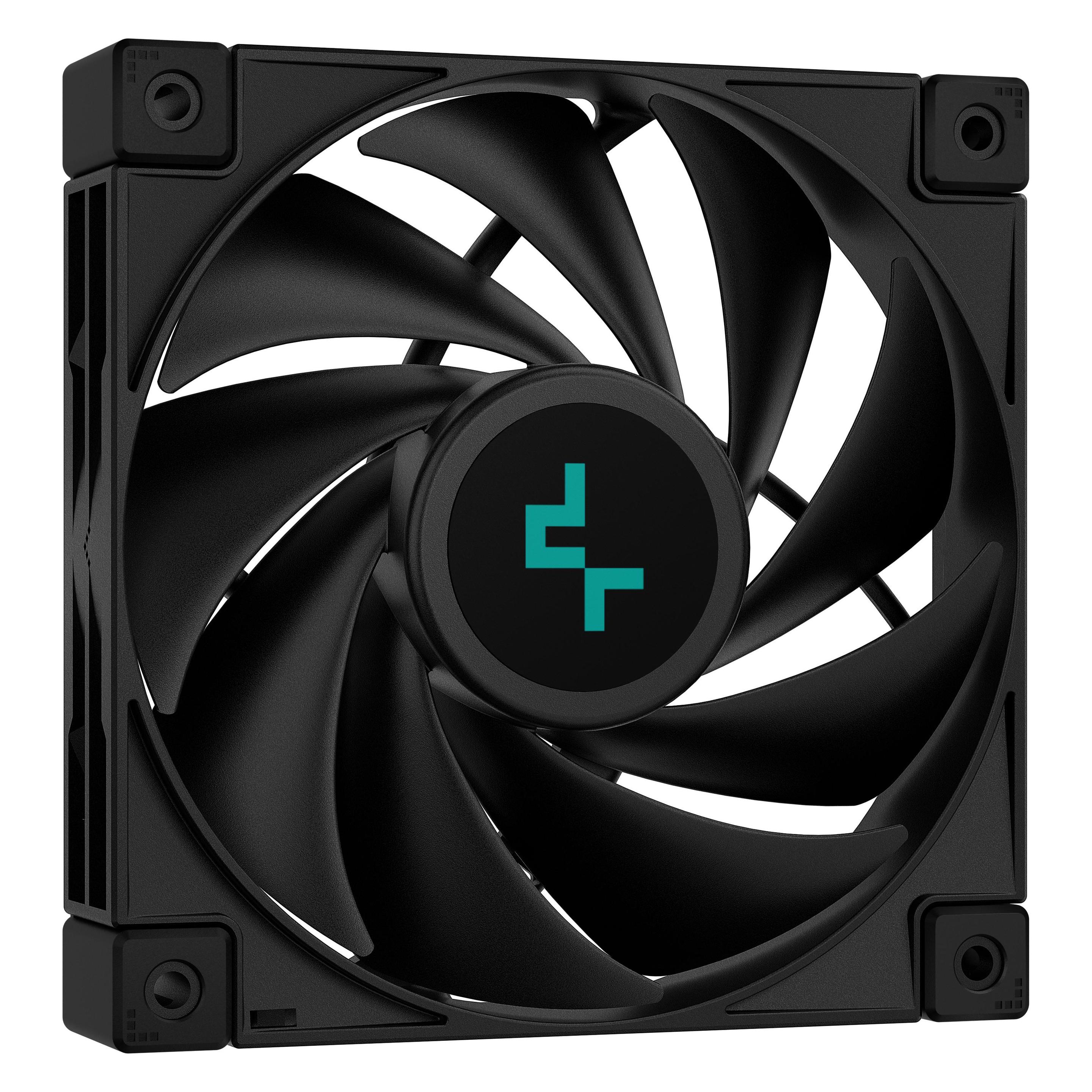 Deepcool AK400 Zero Dark Plus (155 mm) (R-AK400-BKNNMD-G-1)