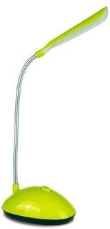 United Adjustable Kids LED Bedroom Reading Lamp 2 Pack Flexible Portable Light green