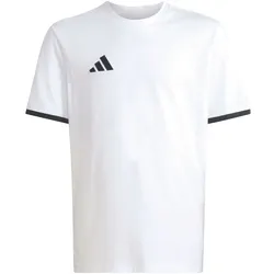 adidas Entrada 26 Trainingsshirt Kinder JZ6670 - white/black 176