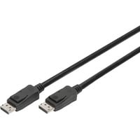 DisplayPort Anschlusskabel, UHD 8K schwarz, 5 Meter