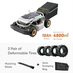 Mowrator S1 ferngesteuerter Rasenmäher