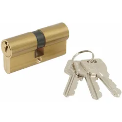 MCM, Türschloss + Schliesszylinder, Zylinder E 30-40 Europäisch Messing (Profilzylinder)