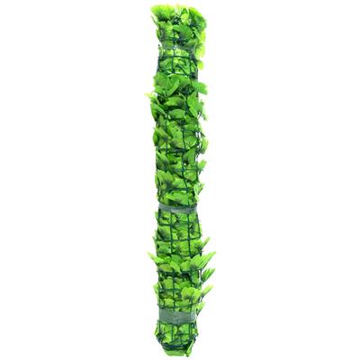 Kunsthecken-Sichtschutz WINDHAGER "Labrusca mit unregelmäßige Blattfarbe", grün, H:150cm, Kunststoff, Zaunelemente, Sichtschutzhecke mit Weinblättern für Balkon, Terrasse, 150 x 300 cm