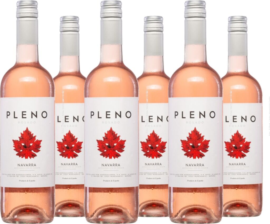 6er Vorteilspaket Pleno Rosado 2025 Bodegas Agronavarra