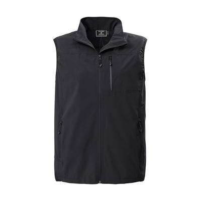 Funktionsweste KILLTEC "KOS 38 MN VST", Herren, Gr. M, schwarz, Obermaterial: 100% Polyester.Futter: 100% Polyester, Westen Funktionsweste, Leichte, wasserabweisende Herrenweste mit Teflon EcoElite™
