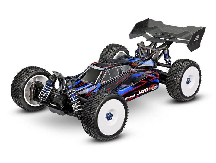 Traxxas RC-Buggy Traxxas JATO 4x4 VXL 4S Brushless blau RTR