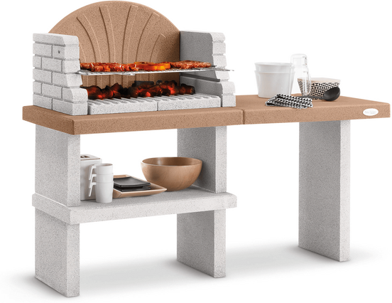 Palazzetti Vasto - Barbecue in muratura a legna e carbone