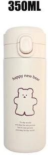 Uplift Picks Bear Thermos Travel Cup Vacuum Insulated Portable Sports Water Bottle 450ML 350 Ml