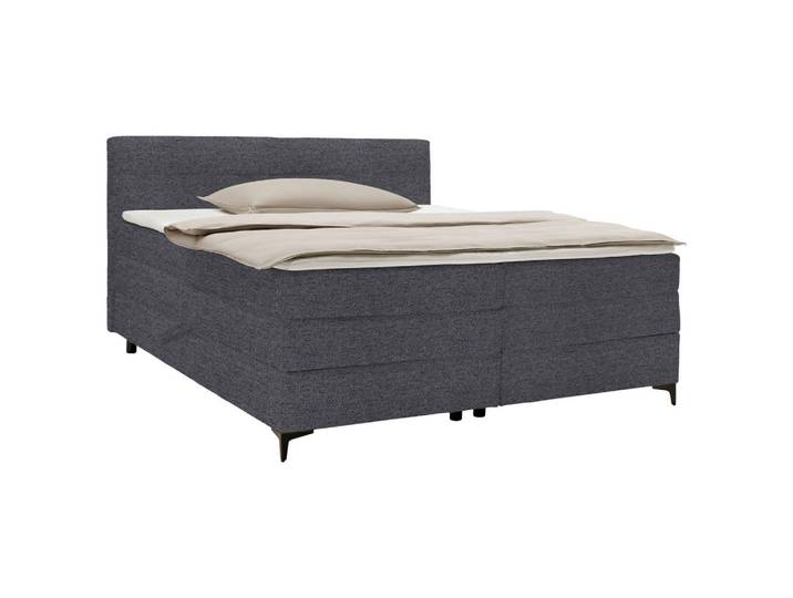 Boxspringbett Bari 160/200 cm Anthrazit