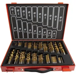 RS PRO, Bohrereinsatz, Spiralbohrer TiN 170-teilig