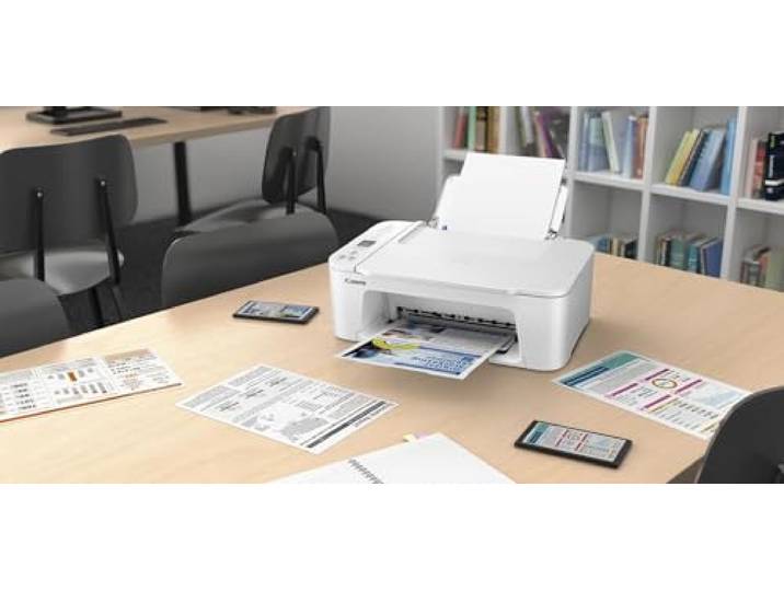 Canon PIXMA TS3751I EUR WH Multifunctionele printer Inkjet Kleur A4 Printen, scannen, kopiëren Duplex, USB, WiFi