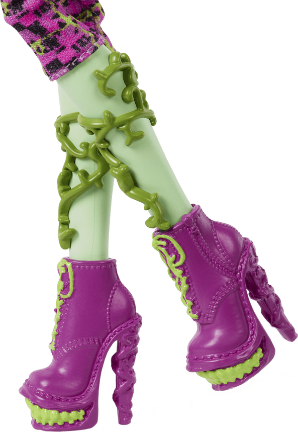 Mattel Monster High Boo-riginal Creeproduction Venus McFlytrap Doll for Kids, 11 Points of Articulation, Includes Plant Pet and Accessories