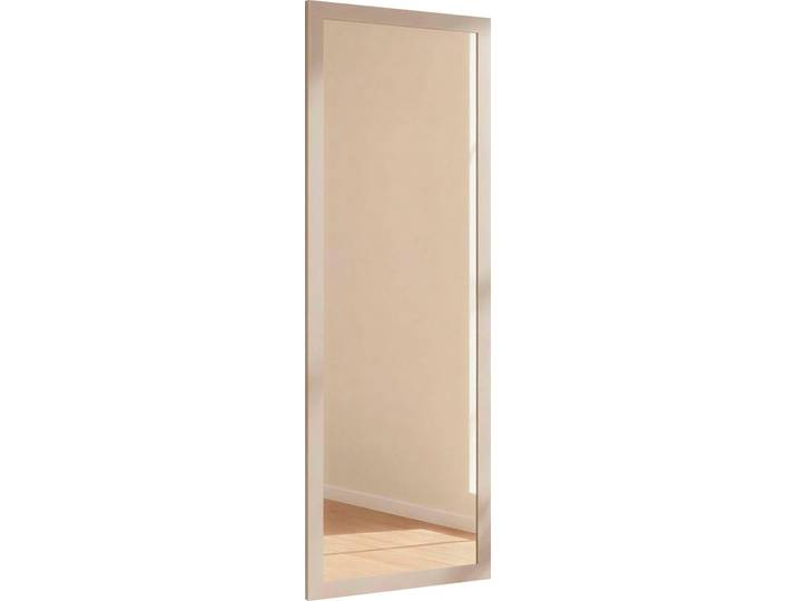 Spiegel BORCHARDT MÖBEL Panama Spiegel 166x60 rahmen , silber (kaschmir), H:60cm, Glas, Spiegel, Spiegel, Rahmen weiß, hochkant oder quer montierbar