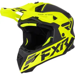 FXR Helium Logo Carbon Motocross Helm S